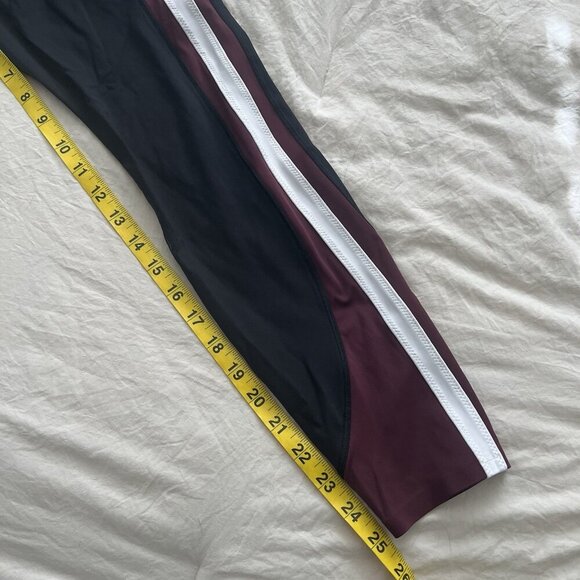 Athleta Crunch 7/8 Tights Womens Small Multicolor Activewear Workout Gym Mom - Picture 7 of 7